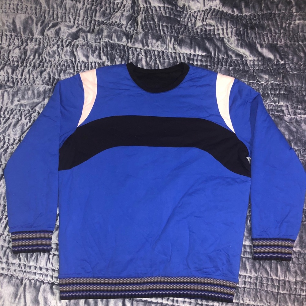 Blue Beautiful Alexander Wang Designer Sweatshirt